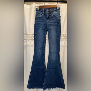 Flying Monkey Dark Blue Flare Jeans